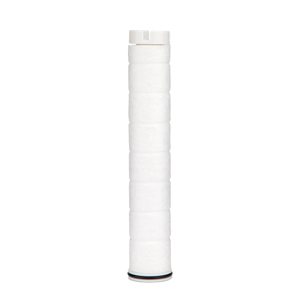 Blue Oasis ionic shower filter replacement cartridge for chlorine and heavy metal removal in Dubai UAE